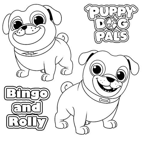 Free Bingo Colouring Pages