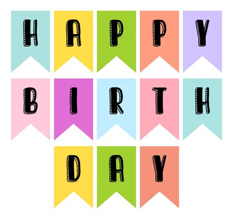 Birthday Banner Template 10