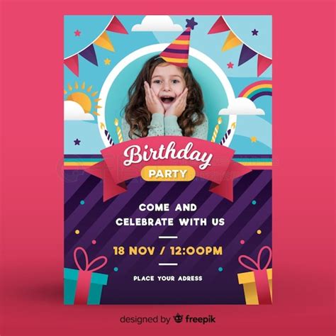 Birthday Invitation Template