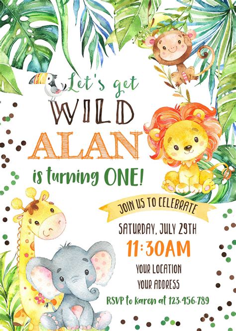 Birthday Party Theme Invitations