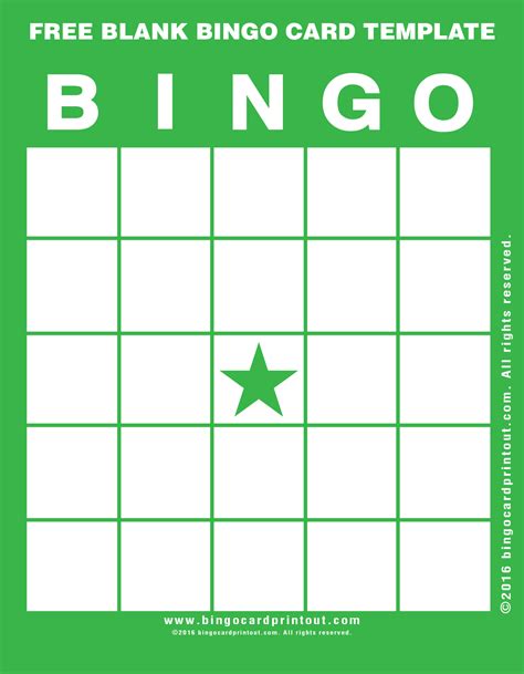 The Importance of Blank Bingo Cards