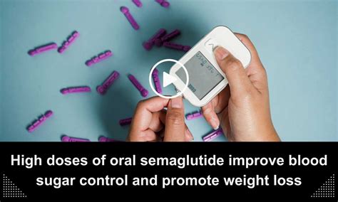 Description of Blood Sugar Control With Semaglutide