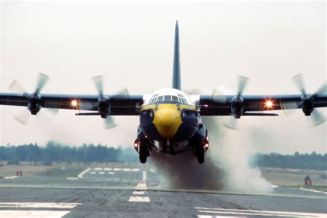 Blue Angels C-130 modified for performance