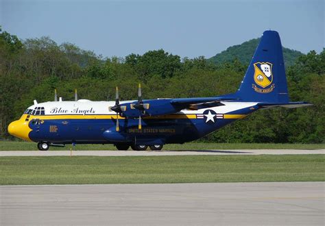 Blue Angels C-130 paint scheme