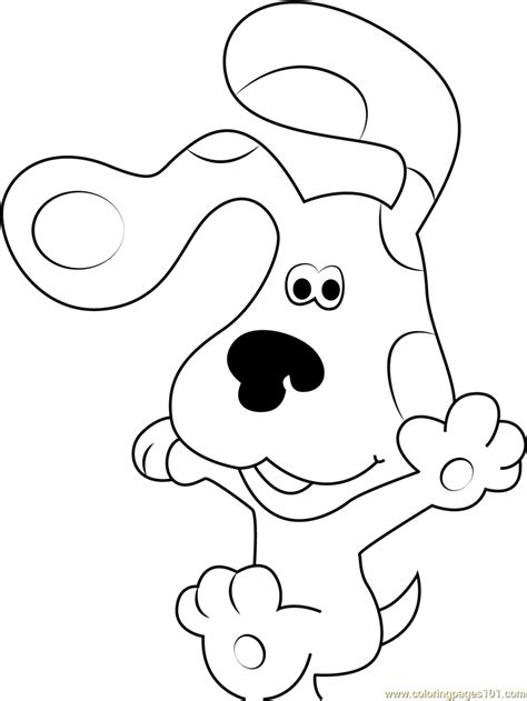 Blue's Clues Coloring Pages