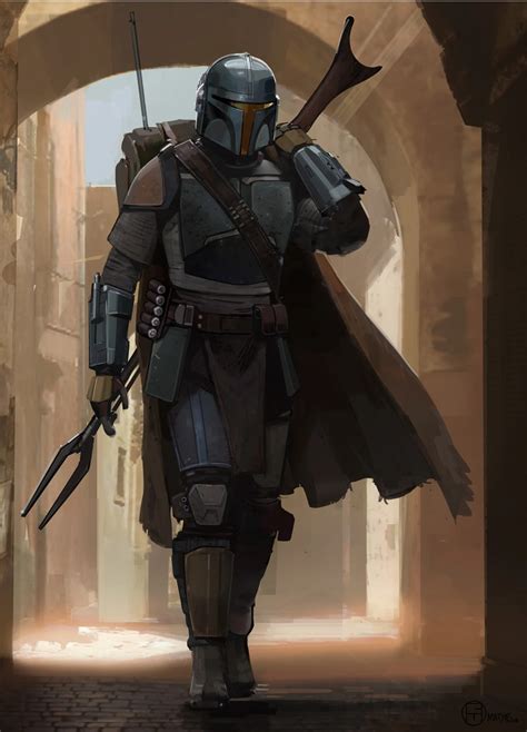 Boba Fett Armor Design Concept Art