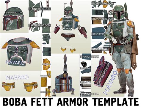 Boba Fett Armor Template Tips and Tricks