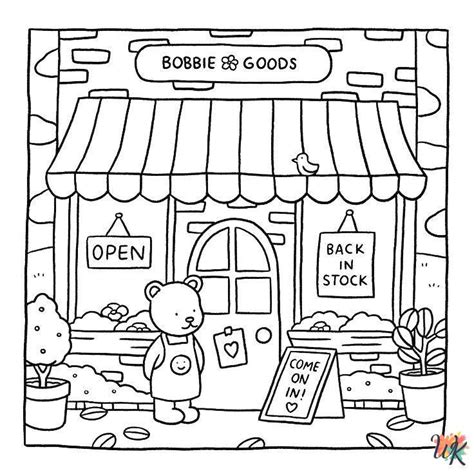 Bobbie Goods Coloring Book Image