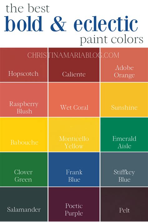 Bold Paint Colors