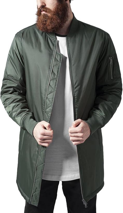 Bomber Long A Jacket Casual Chic