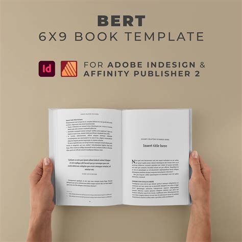 Book Template Design Affinity Publisher