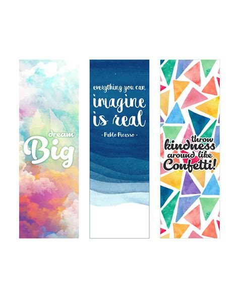 Bookmark Template Inspiration