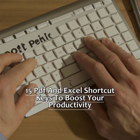 Boost Productivity with Excel Shortcuts