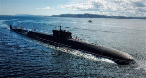 Borei Class Submarine in dry dock