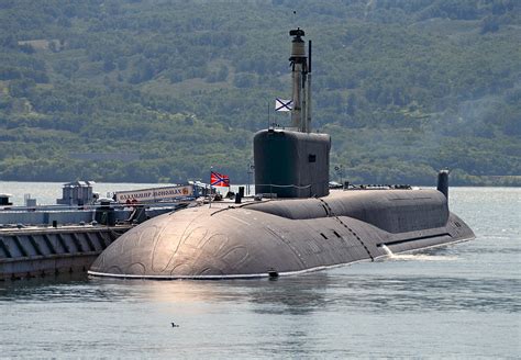 Borei Class Submarine advanced sensors