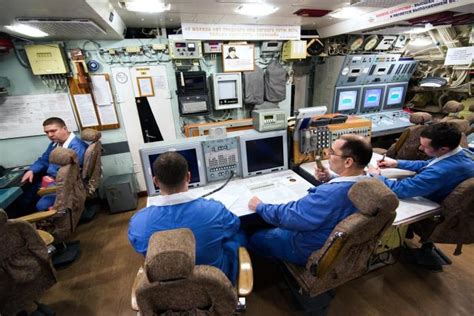 Borei Class Submarine interior