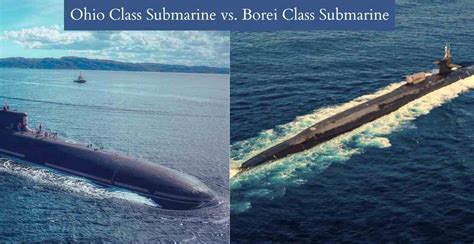 Borei Class Submarine vs Ohio Class