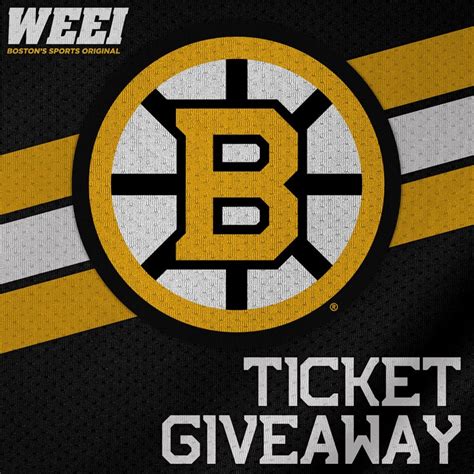 Boston Bruins Tickets At Home