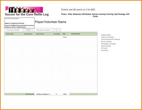 Bowling Prize Fund Management Google Sheets