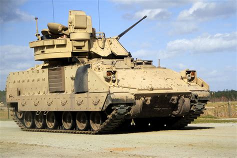 Bradley Fighting Vehicle in tactical operations