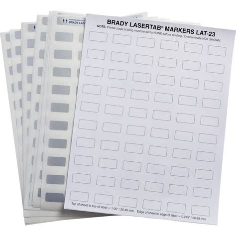 Brady Lasertab Marker Applications for Easy Labeling Solutions