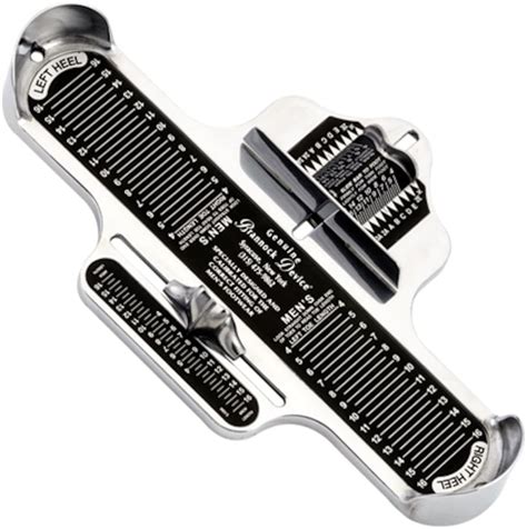 Brannock Device For Shoe Sizing