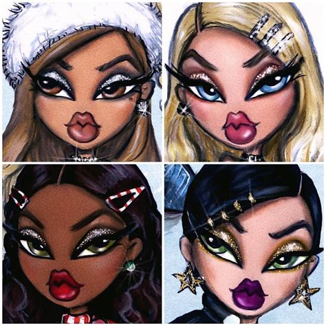 Bratz Doll Face Template Collection