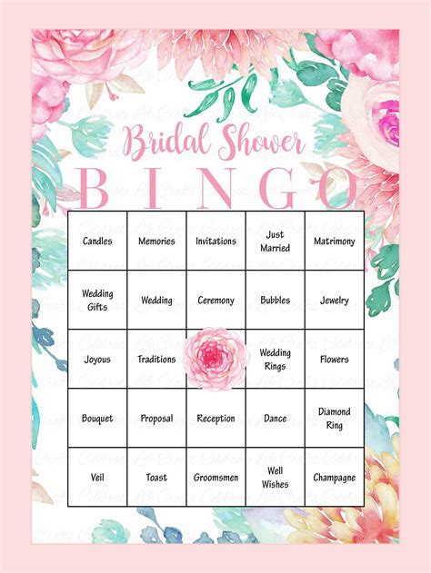 Bridal Bingo Game Ideas