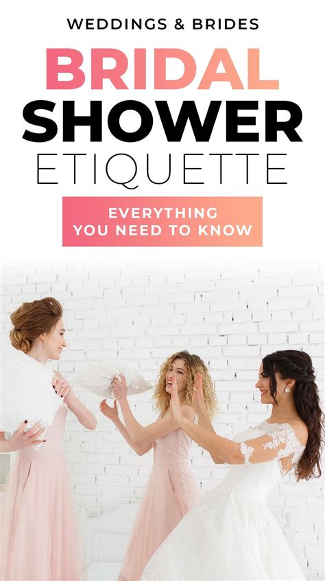 Bridal Shower Etiquette Guide