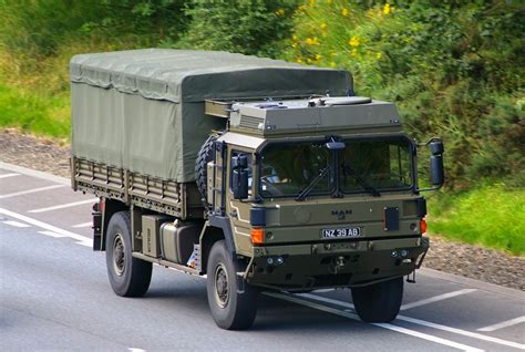 British Army Logistics Vehicles