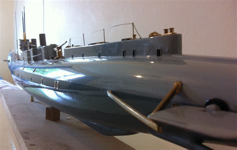 British K Class Submarine Model