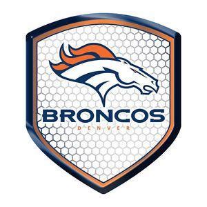 Denver Broncos Shield Stencil Printable