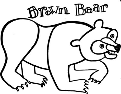 Brown Bear's Nature Scene