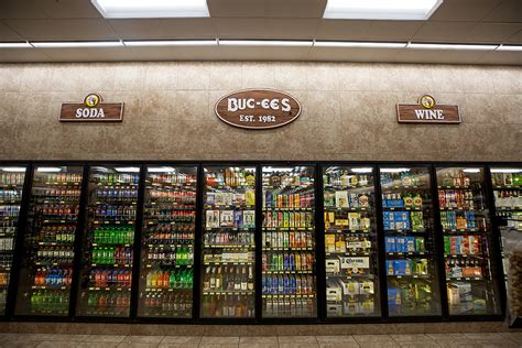 Beverages at Buc-ee's