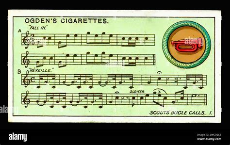 Bugle Call Card 1954