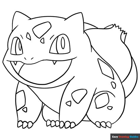 Bulbasaur coloring page