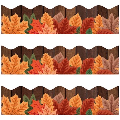 Bulletin Board Borders for Autumn