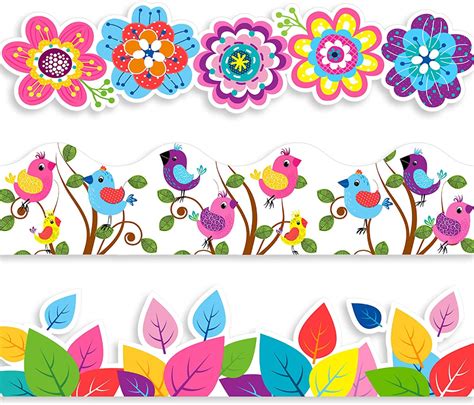 Bulletin Board Borders for Spring