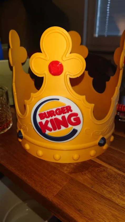 Burger King Crown Template 3