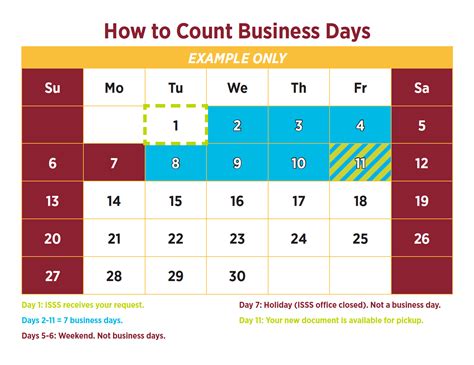 Business Days Calendar