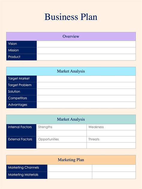 Business Plan Template 7