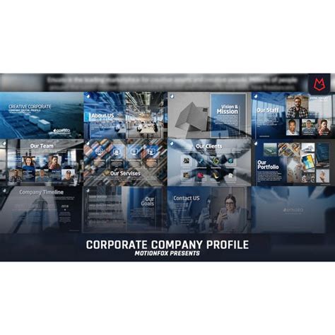 Business Profile After Effects Template