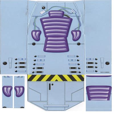 Buzz Lightyear Chest Template Finishing Touch