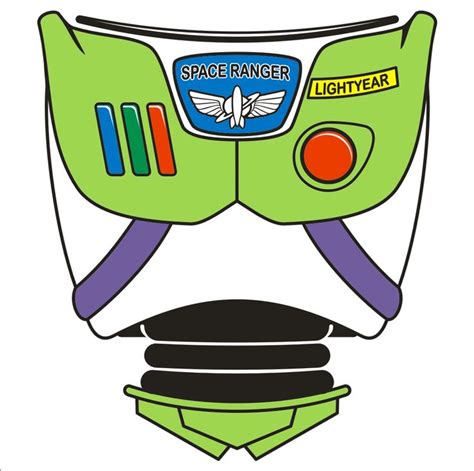 Buzz Lightyear Chest Template Image 1