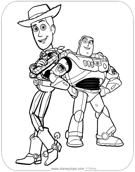 Buzz Lightyear and Woody