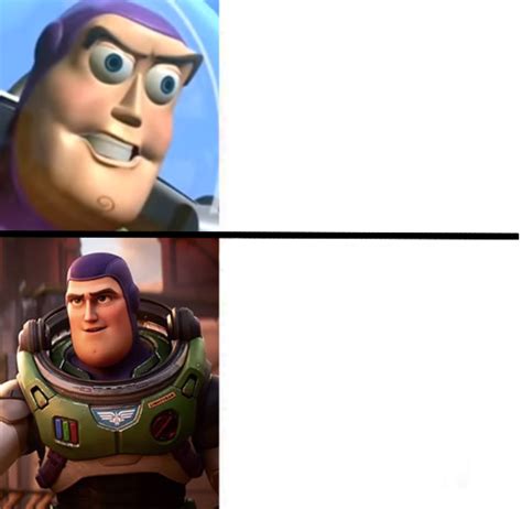 Buzz Lightyear meme template