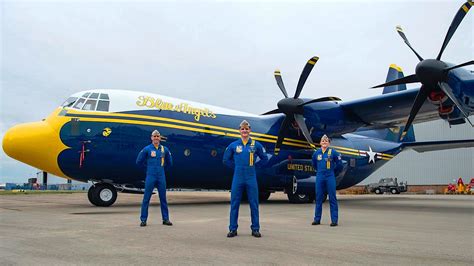 C-130T supporting the Blue Angels