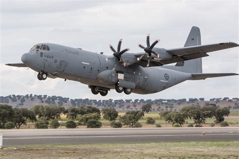 C-130 Hercules on the ground