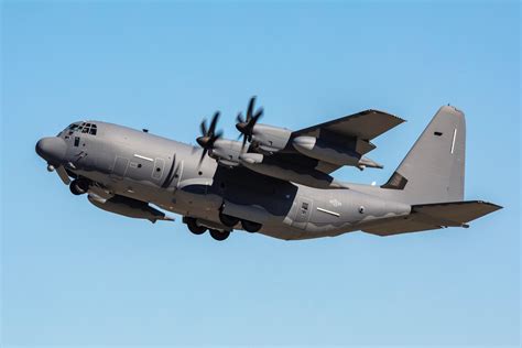 C-130 Hercules taking off