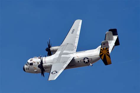 C-2 Greyhound Landing on Aircraft Carrier